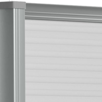 Thermo-Waben-Plissee mit Schienen